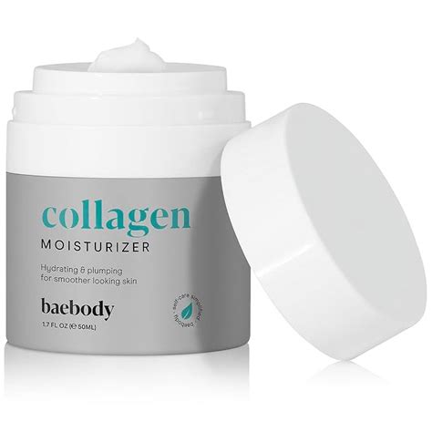 Baebody Critically Acclaimed Vegan Collagen Moisturizer For Face