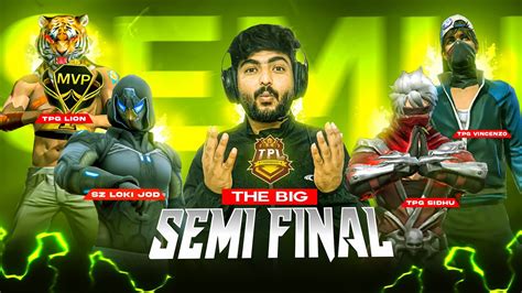 TPL S1 THE BIG SEMI FINAL TPG SIDHU VS TPG LION VS TPG VINCENZO VS