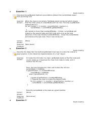 Quiz Docx Question Needs Grading How Does The Getnodeat Method