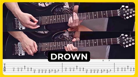 Drown Smashing Pumpkins Tabs Guitar Lesson Guitar Cover