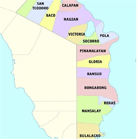 Map of Oriental Mindoro, Philippines | Download Scientific Diagram