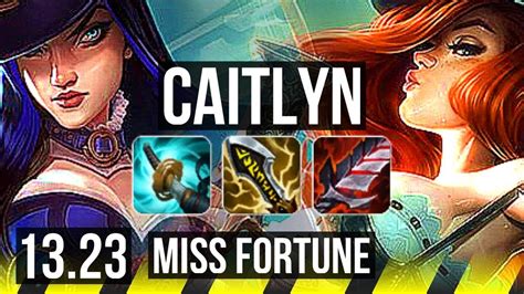 CAITLYN Bard Vs MISS FORTUNE Soraka ADC 12 3 8 Dominating NA