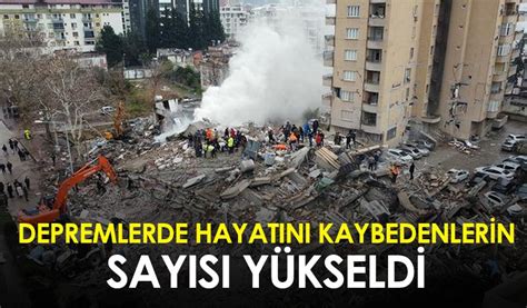 Depremlerde hayatını kaybedenlerin sayısı yükseldi Trabzon Haber