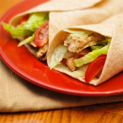 Chicken Fajita Wraps