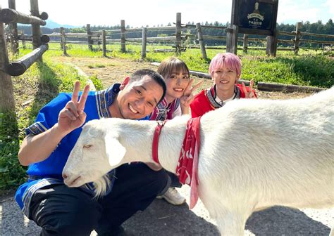 【ヤギと大悟】髙塚大夢ini、内田理央が登場！真夏にピッタリな人気避暑地！栃木県那須で雑草モグモグ旅。牧場・釣り・温泉・名物じとラーメン