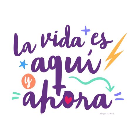 La vida es aquí y ahora Home Tapestry | Desansiedad | Frases positivas