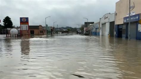 Flooding Forces Evacuations In Monterey Co After Pajaro River Levee