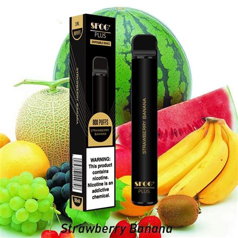 Sfog Vape 800puffs Disposable Flavoured Vape Pens China Disposable