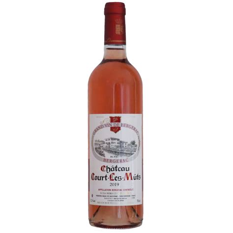 Château Court Les Mûts AOP Bergerac Rosé 2021 Les Celliers