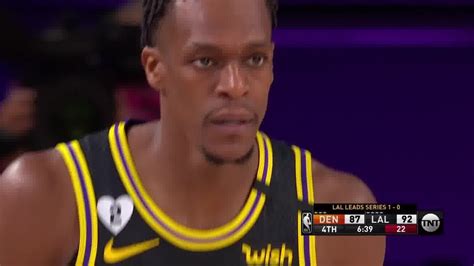 Rajon Rondo Full Play Nuggets Vs Lakers 2019 20 West Conf Finals Game