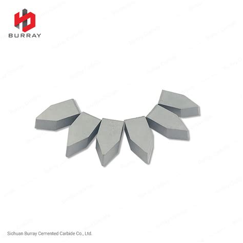 Cemented Carbide Brazed Tool Brazed Tips China Carbide Tip Brazed