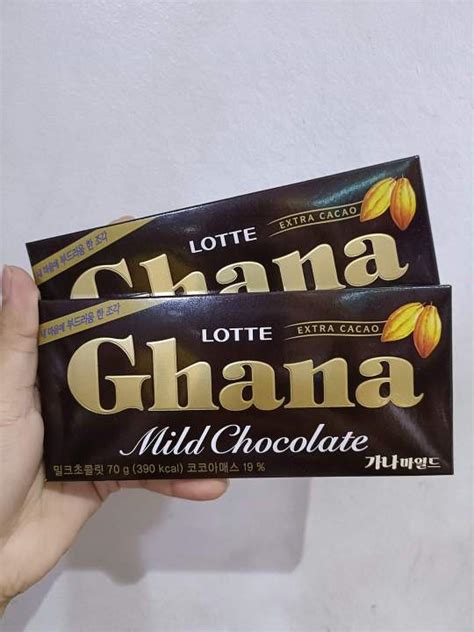 Lotte Ghana Chocolate Buy 1 Take 1 70g Lazada Ph