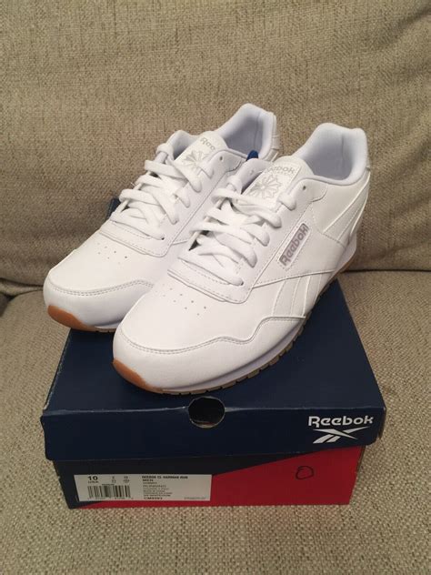 Size 10 Reebok Classic Harman Run S White Gum For Sale Online Ebay