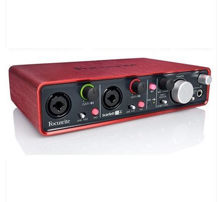 Cheap Promotional FOCUSRITE Scarlett 2i4 USB audio interface Guitar ...