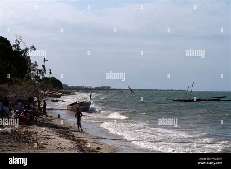 Beach at Bagamoyo, Tanzania Stock Photo - Alamy