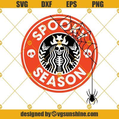 Spooky Season Svg Halloween Svg Coffee Ring Svg Basic Witch