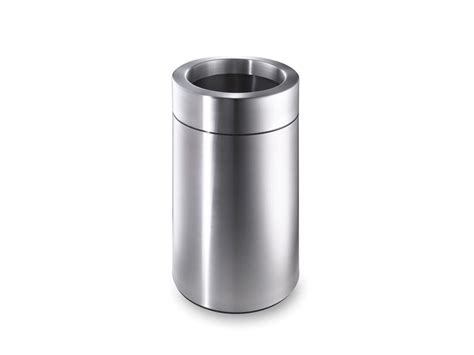 Stainless Steel Waste Paper Bin Crew 31 By Rosconi