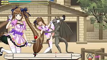 Linda Chica Teniendo Sexo Con Monstruos Hombres En Twintail Magic Action Hentai Ryona Game Nuevo
