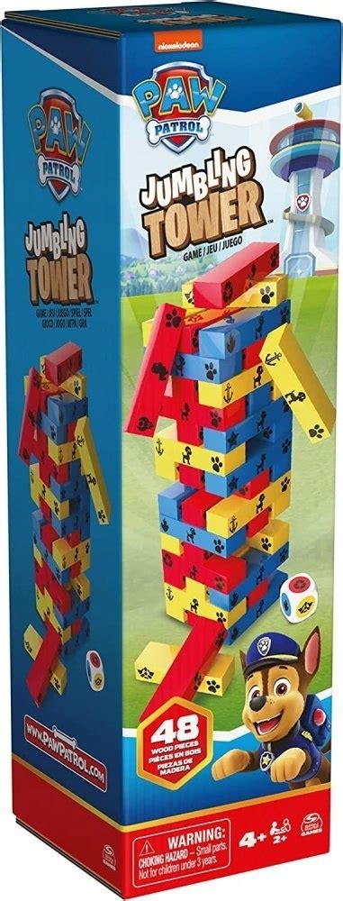 Psi Patrol Domino Jumbling Tower Stan Nowy 4899 Zł Sklepy Opinie