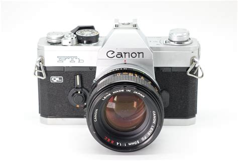 Canon FTb QL FD 50mm F 1 4 S S C Single Lens Reflex Camera SLR