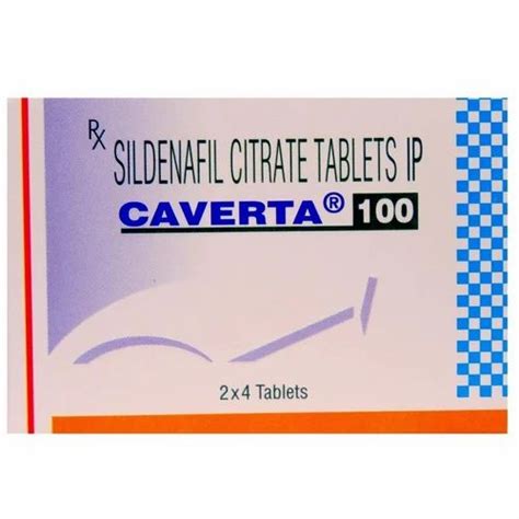 Caverta Mg Tablets Sildenafil Ed Product Medicine Supplier At Rs