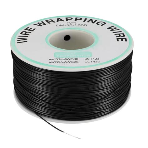 insulated pvc coated awg wrapping wire black ifuture technology