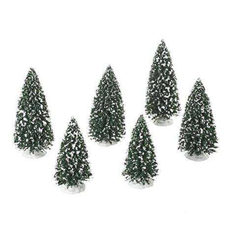 Department Accessories For Villages Frosted Pine Grove Tree