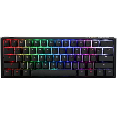 Ducky ONE 3 Classic Mini 60 clavier mécanique MX Red RGB PBT