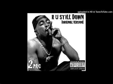 2Pac R U Still Down Original Version YouTube