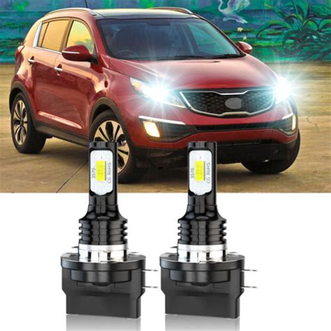 H B Led Headlight Bulbs Low Beam For Kia Sportage