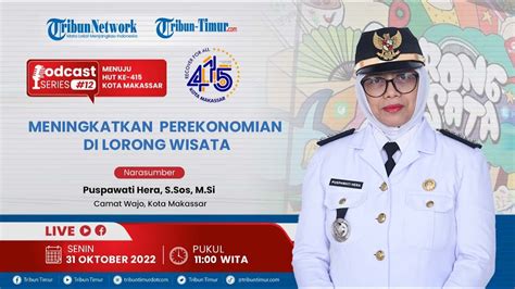 Podcast Series Hut Makassar Meningkatkan Perekonomian Di Lorong