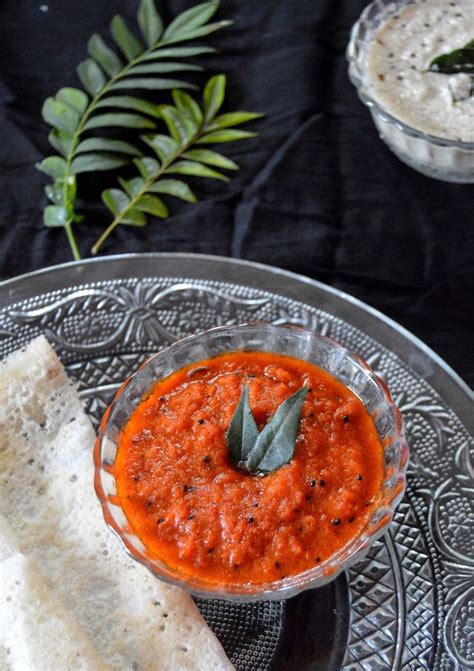 Red Chutney / Spicy Tomato Chutney ! | Tomato chutney, Spicy tomato ...