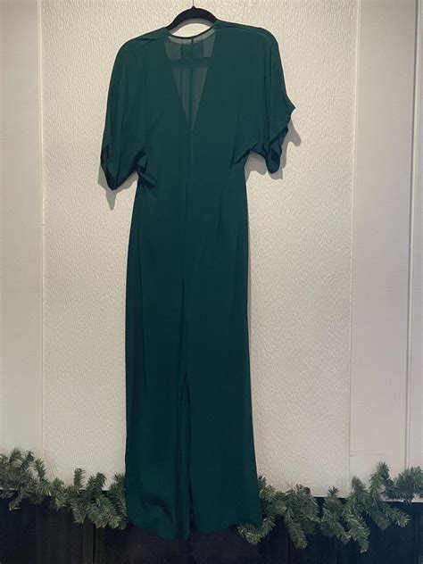 Reformation Green Jumpsuit Romper Worn Only Once Depop