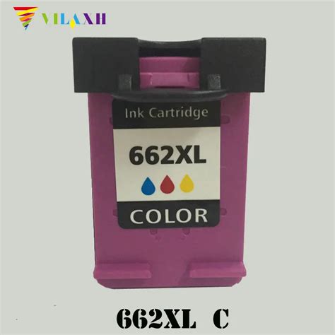 Vilaxh 662 Xl Compatible Con Reemplazo De Cartucho De Tinta Para Hp 662xl Para Deskjet Serie