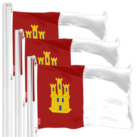 G Pack Spain Castile La Mancha Flag X Ft Liteweave Pro