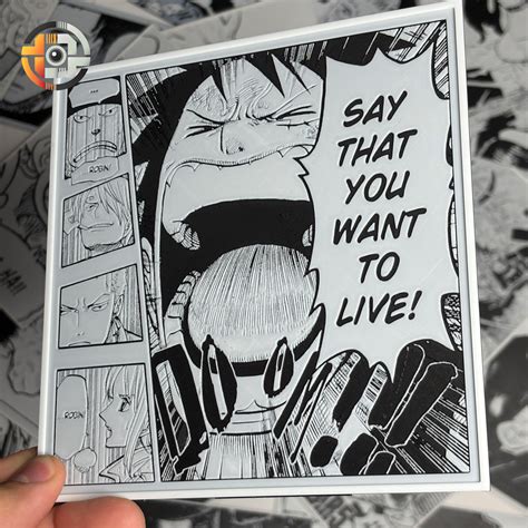 💬 " JE VEUX VIVRE !" | ONE PIECE - HUEFORGEENTHUSIAST - MANGA PANEL
