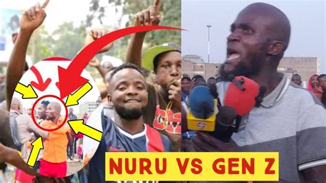 NURU OKANGA CLASHES WITH GEN Z IN THE BUNGE LA MWANANCHI OVER THEIR