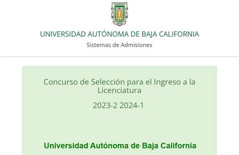 Convocatoria UABC Requisitos Fechas Y Registro Para 2023 GobMX Org