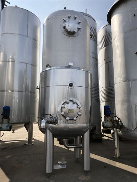 Used Litre Gallon Vertical Stainless Steel Insulated Tank