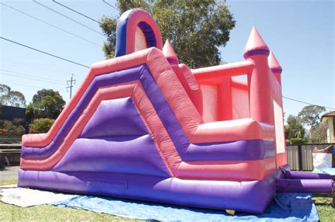 Disney Princess Jumping Castle Hire And Slide Wonderland Jumping Castles