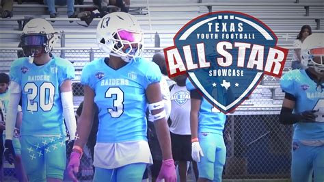 Texas Youth Football All Star Showcase Youtube