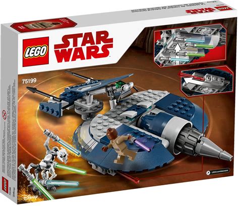 Lego 75199 General Grievous Combat Speeder Set Lego Star Wars Pas Cher