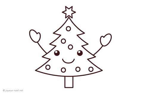 Dessin de Noël kawaii 60 Coloriages Noël Kawaii GRATUIT