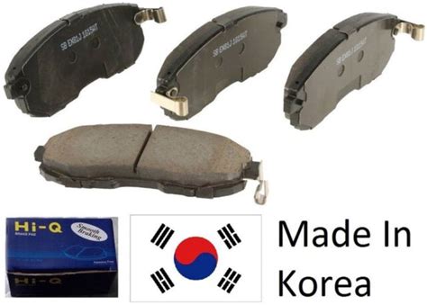 Oem Rear Ceramic Brake Pad Set For Hyundai Tucson 2010 2014 Ebay