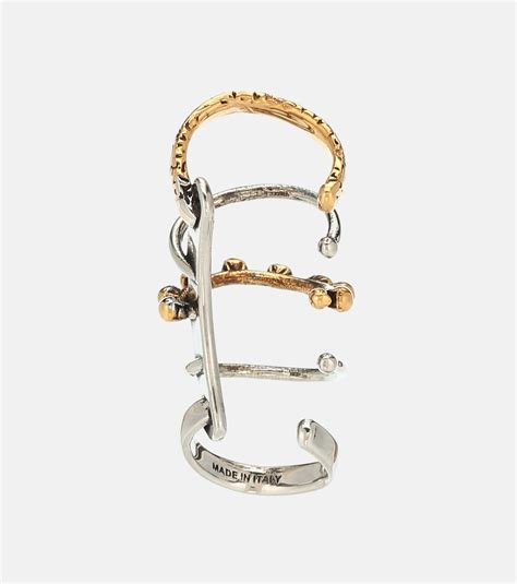 Alexander McQueen Hoop Ear Cuff Alexander McQueen