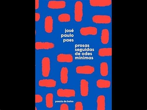 Livro Prosas Seguidas De Odes M Nimas Prosas Youtube