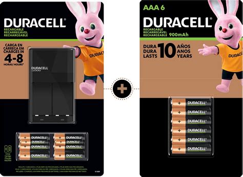 Duracell Kit Cargador Premium Incluye Cargador Para Pilas Recargables