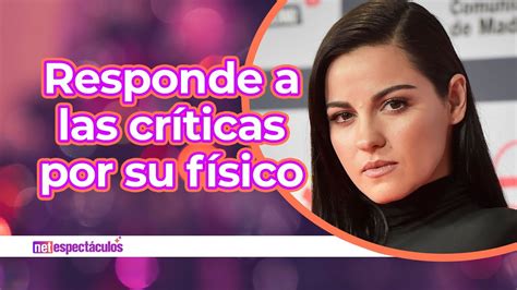 Maite Perroni Responde A Las Cr Ticas Por Su F Sico Youtube