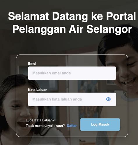 Air Selangor Login Pembayaran Dan Semakan Bil