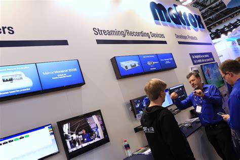 Matrox Demostr En Ibc Las Posibilidades De La Producci N Multic Mara Y